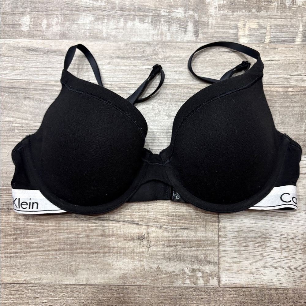 Calvin Klein Black Underwire Bra - 34C